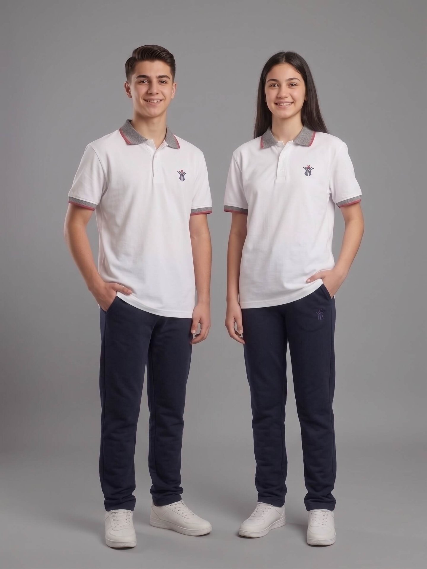 EKRU KISA KOL POLO YAKA